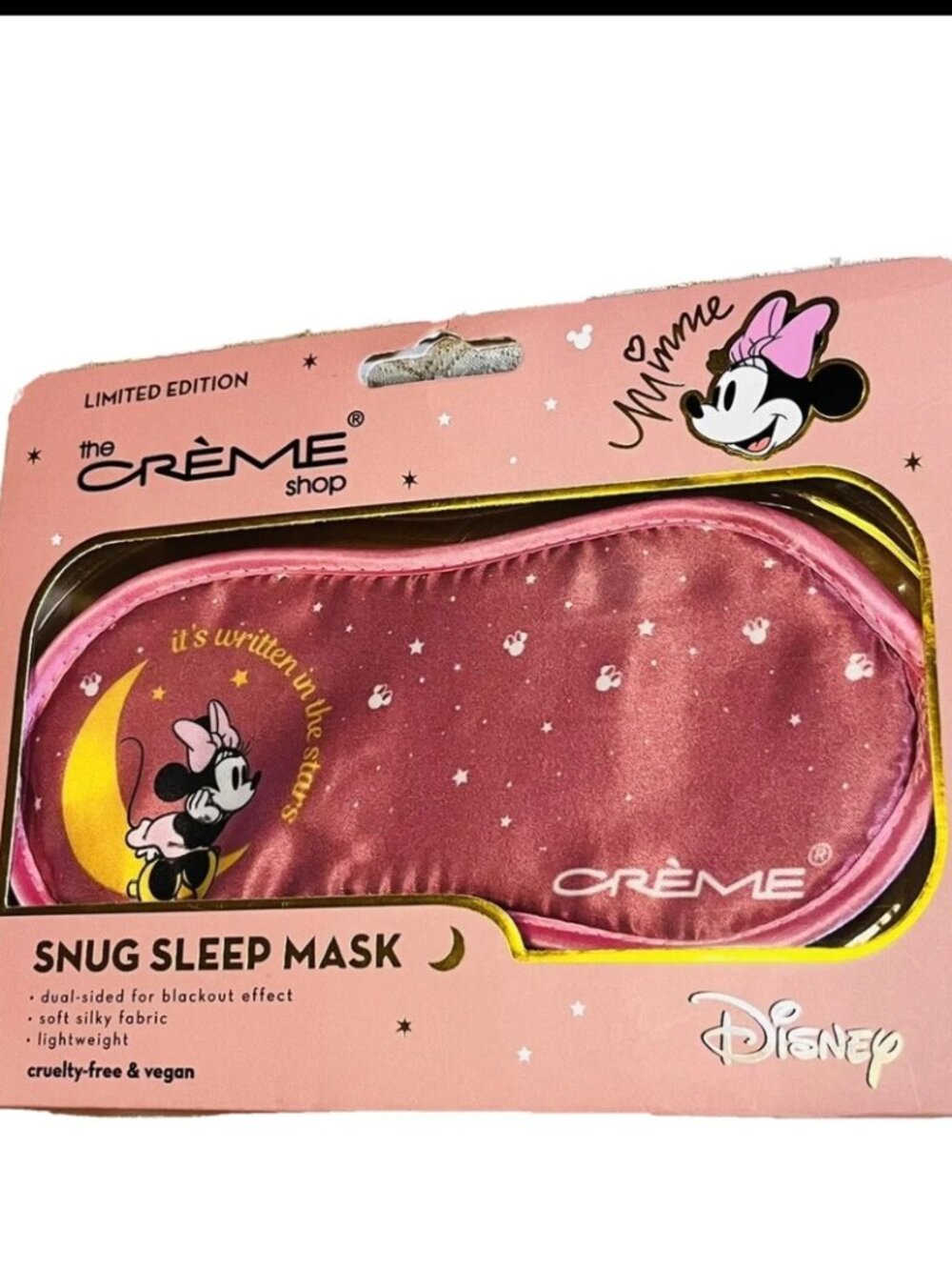 The Creme Shop Disney Minnie Mouse Snug Sleep Mask